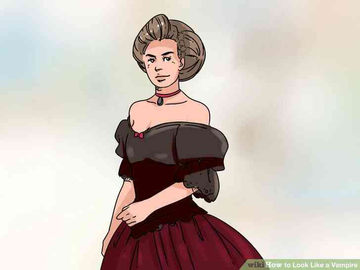 Image intitulée ressembler à un Vampire Étape 5